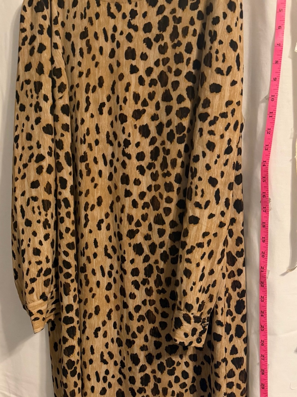 Merona  SZ L animal print dress